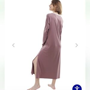 Jijamas xl dream come true nightgown in rose taupe Pima cotton sleepwear nightie